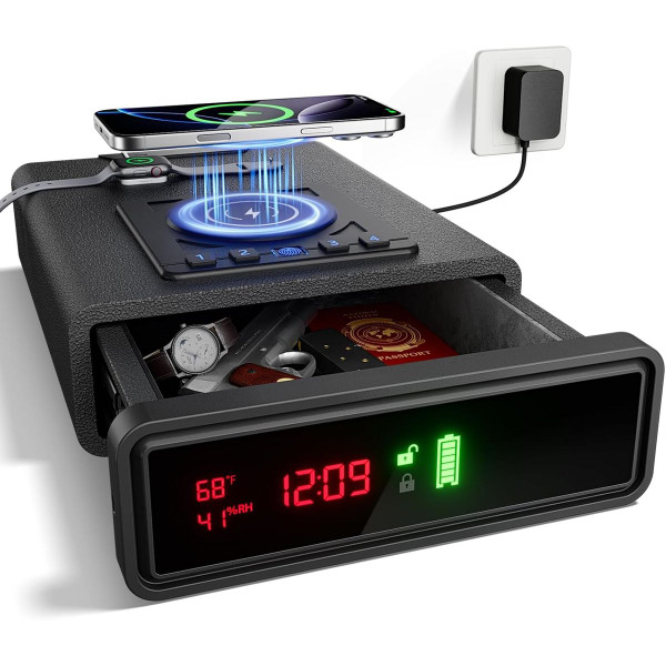 Biometric Smart Safe with Wireless Charging product image