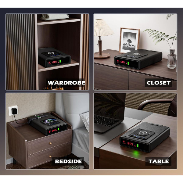 Biometric Smart Safe with Wireless Charging product image