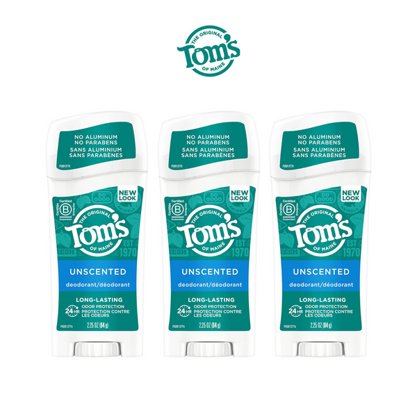 Tom's of Maine Long-Lasting Aluminum-Free Natural Deodorant (3-Pack) product image