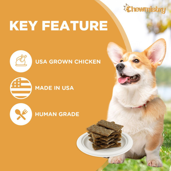 Chewmistry 16oz Chicken Jerky Dog Treats product image