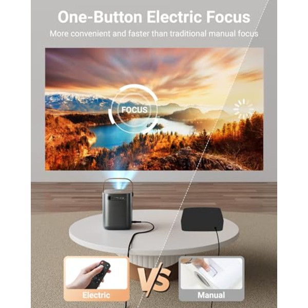 Opoqo Portable  Mini Projector, 1080P product image