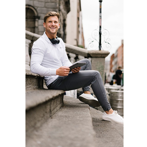 Men's Slim Fit Basic Stretch Joggers product image