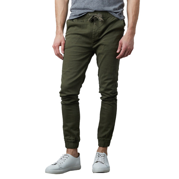 Men's Slim Fit Basic Stretch Joggers product image