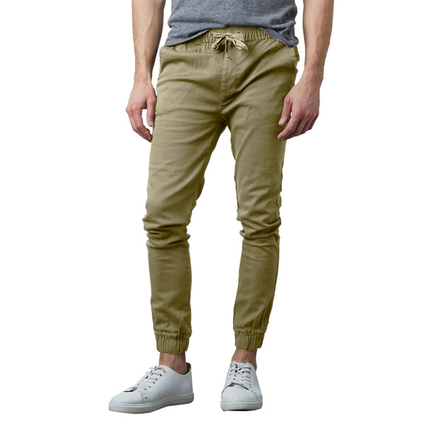 Men's Slim Fit Basic Stretch Joggers product image