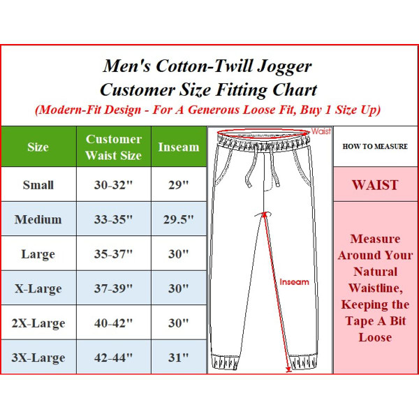 Men's Slim Fit Basic Stretch Joggers product image