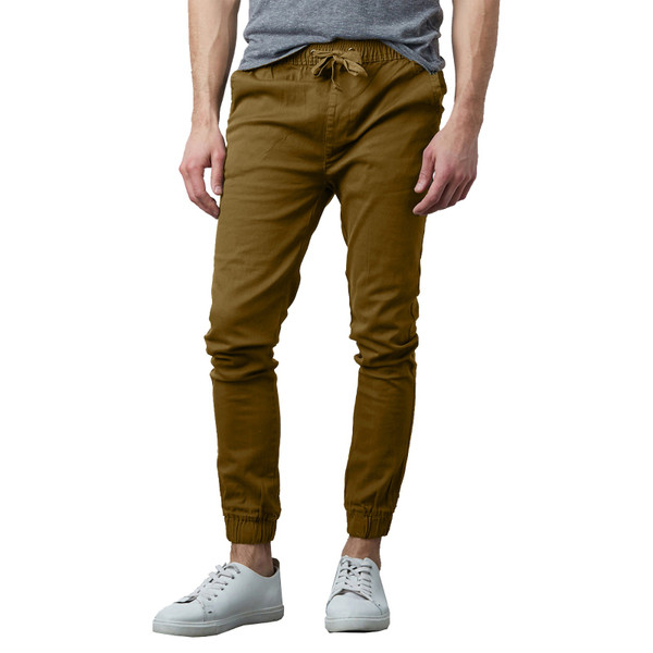 Men's Slim Fit Basic Stretch Joggers product image
