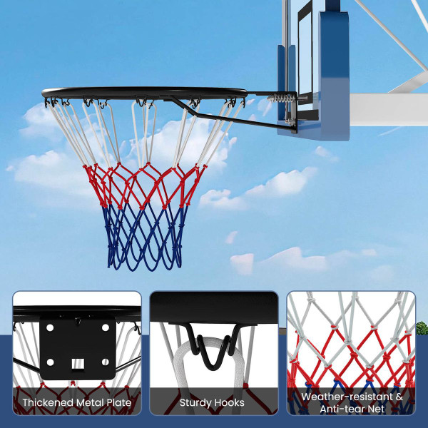 18" Basketball Rim with Double Springs product image