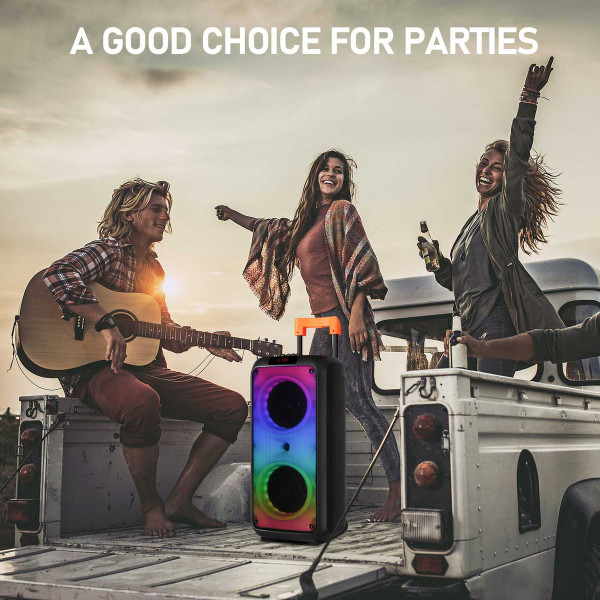 Karaoke Machine with 2 Wireless Microphones product image
