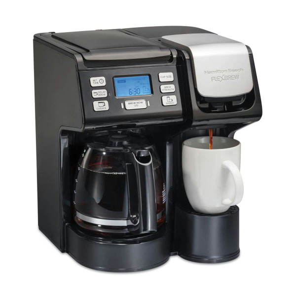 Hamilton Beach Flexbrew® Trio Coffee Maker (K-Cup, 12-Cup, Single Serve) product image Hamilton Beach Flexbrew® Trio Coffee Maker (K-Cup, 12-Cup, Single Serve) product image