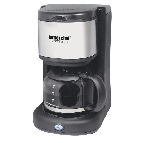 Better Chef 4-Cup Coffeemaker with Grab-A-Cup Feature product image