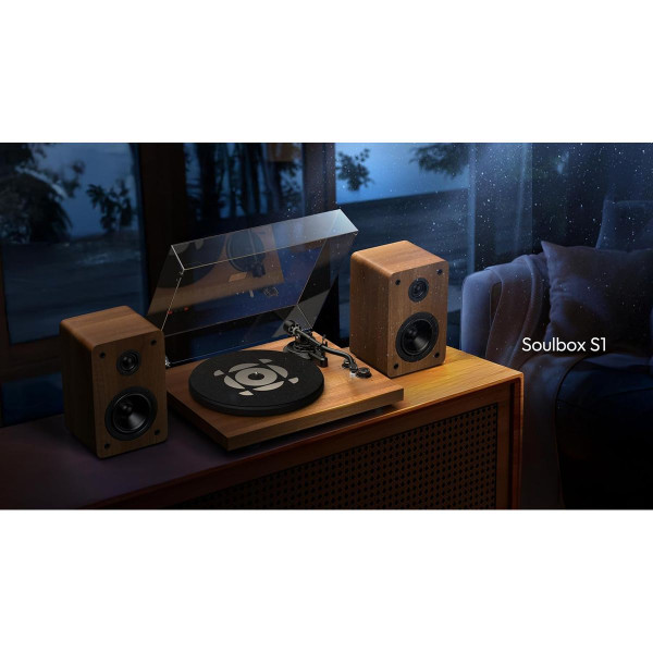 SoulBox S1 Vinyl Record Player with Stereo Speakers product image