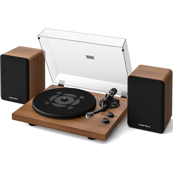 SoulBox S1 Vinyl Record Player with Stereo Speakers product image