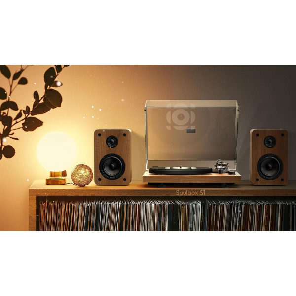 SoulBox S1 Vinyl Record Player with Stereo Speakers product image