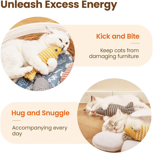 Catnip Cat Toy Fish (3-Pack) product image