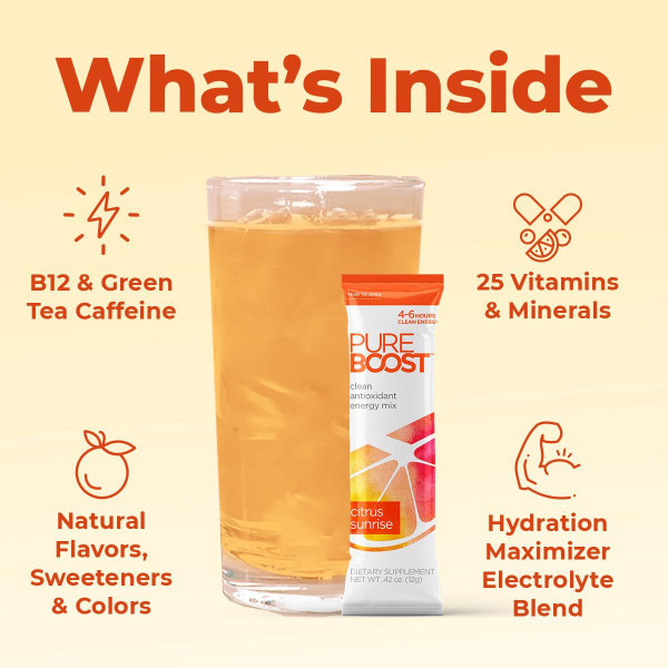 Clean Energy Drink Mix with B12 Vitamins product image