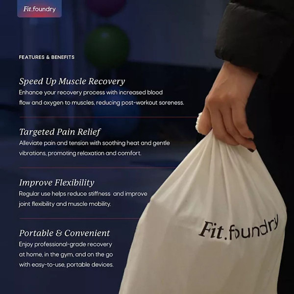 Fit Foundry 4-in-1 Heat & Massage Recovery Pack product image