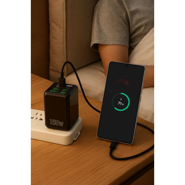 6-Port Universal Brick Charger product image