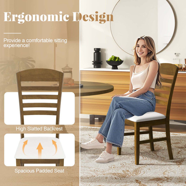 Wood Dining Chairs (Set of 2 or 4) product image Wood Dining Chairs (Set of 2 or 4) product image