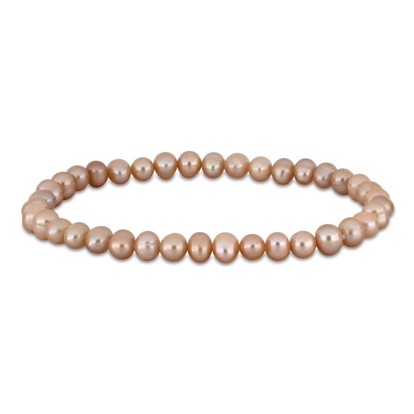 5 to 5.5mm Cultured Freshwater Pearl Elastic Bracelet product image