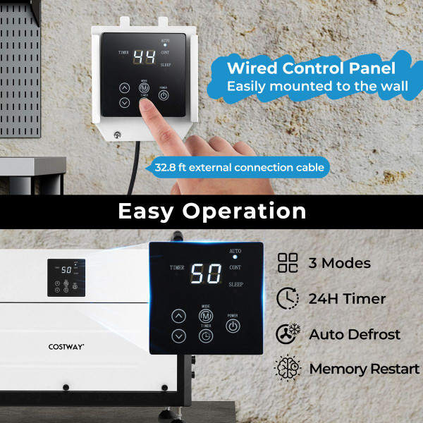 Crawl Space Commercial Dehumidifier (124 to 192 Pint) product image