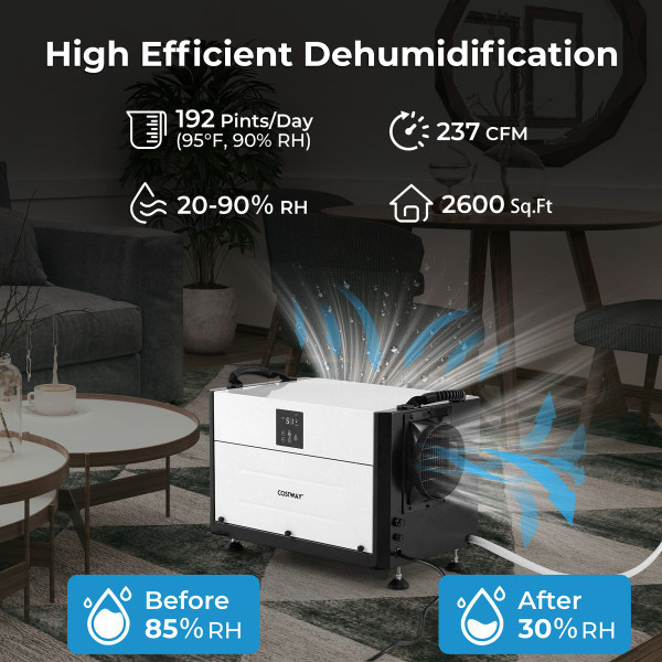 Crawl Space Commercial Dehumidifier (124 to 192 Pint) product image