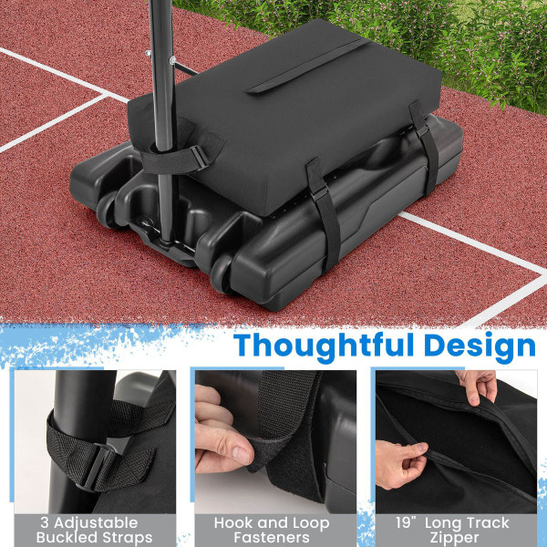 6.5-10 FT Portable Basketball Hoop with Weighted Base product image 6.5-10 FT Portable Basketball Hoop with Weighted Base product image