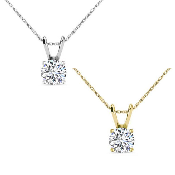 1/2 Carat Lab Created Diamond Necklace product image