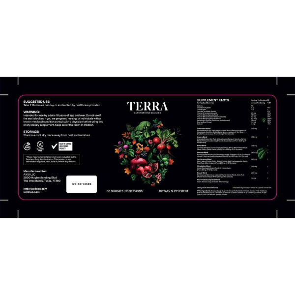 Terra Supergreens Gummies product image
