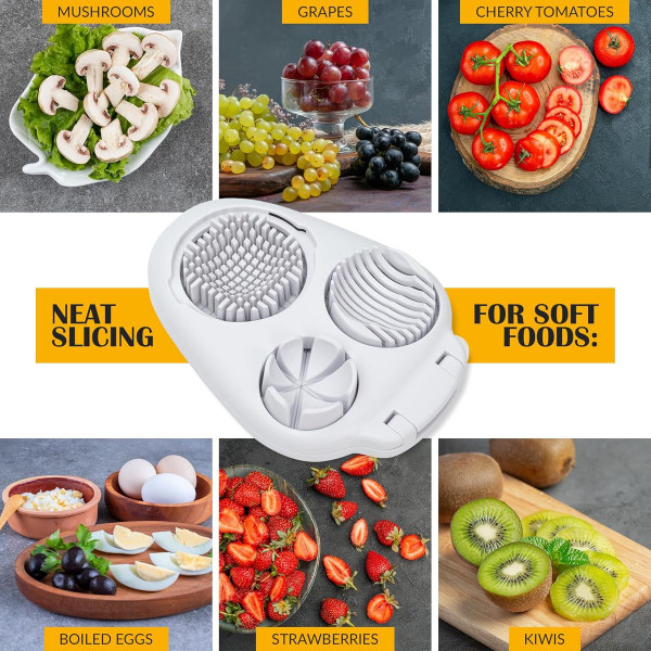 3-Mode Heavy Duty Egg/Fruit/Veggie Slicer, Dicer, and Cutter product image