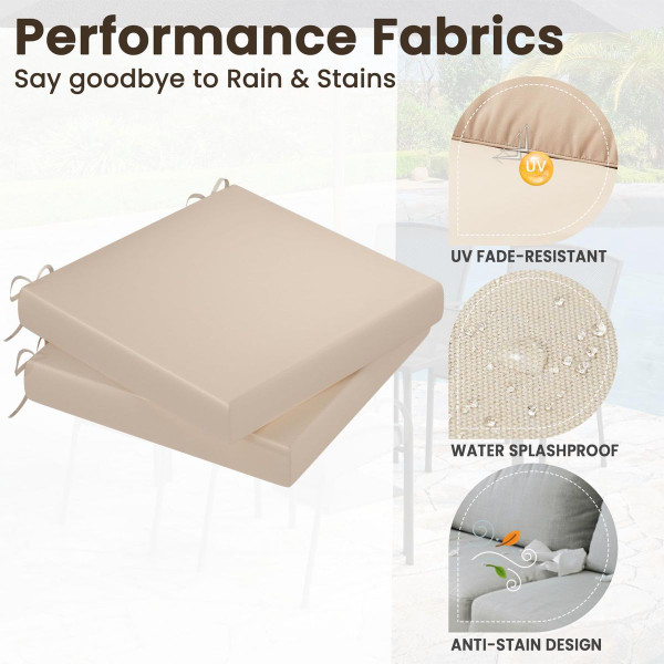 Outdoor Chair Cushions for Patio Furniture (Set of 2 or 4) product image
