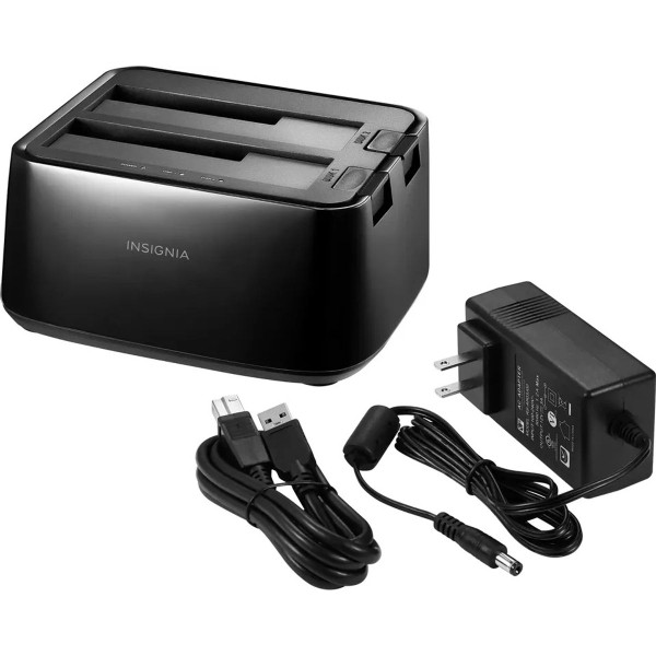 Insignia™ 2-Bay HDD Docking Station product image