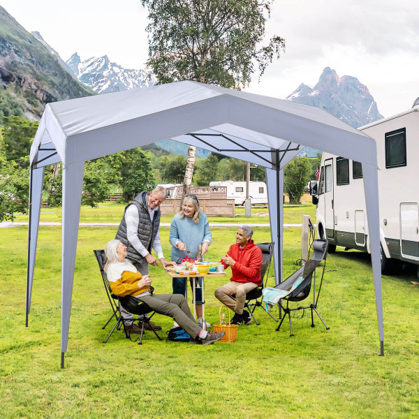 10 x 10-foot Outdoor Pop-Up Canopy with Roller Bag product image
