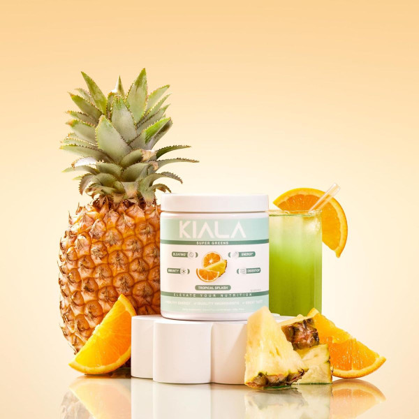 Kiala Nutrition Organic Super Greens Powder with Spirulina & Chlorella product image
