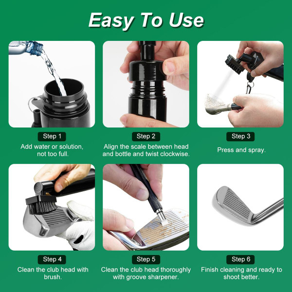 Golf Club Cleaning Kit product image Golf Club Cleaning Kit product image
