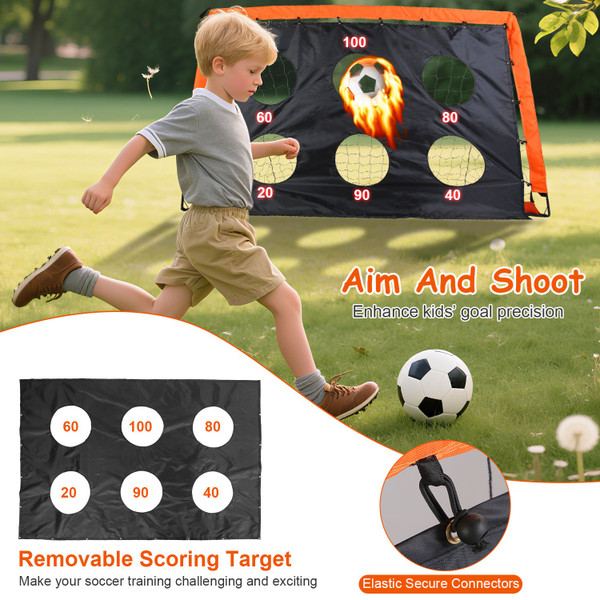 6 x 4-foot Soccer Goal Training Set product image 6 x 4-foot Soccer Goal Training Set product image