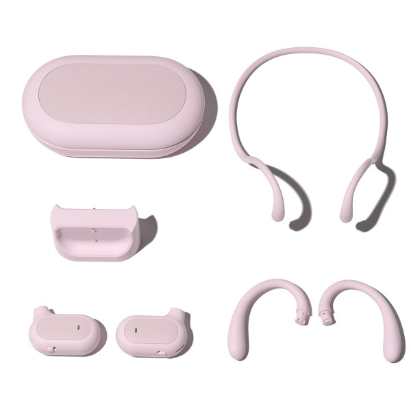 Wireless Earbuds with Interchangeable Neckband and Earhook  product image