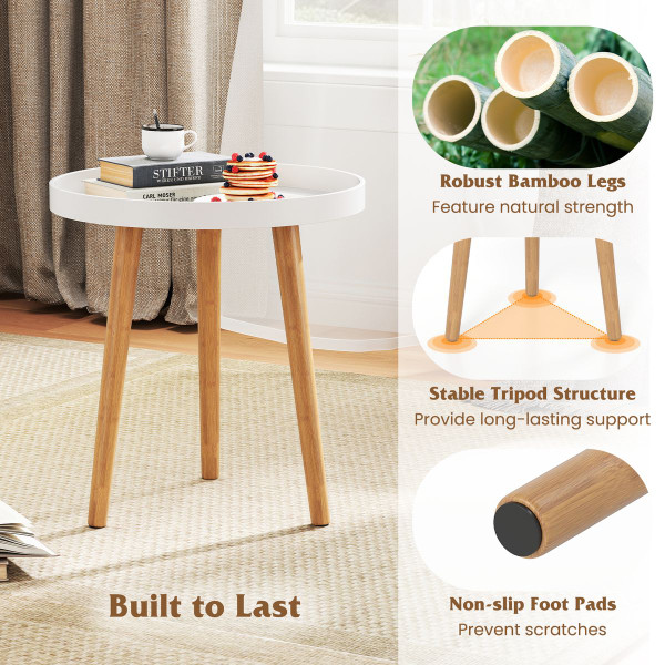 Round Accent End Table  product image