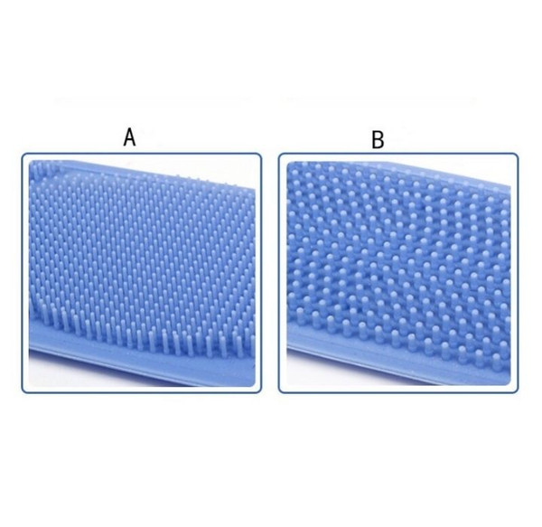 Soft Silicone Soothing Body Scrubber with Large Grip Handles product image