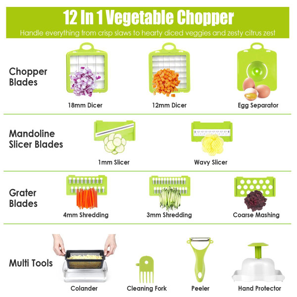 12-in-1 Vegetable Slicer product image