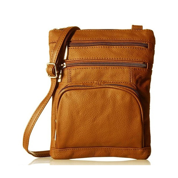 Leather Crossbody Bag with Shoulder Strap product image