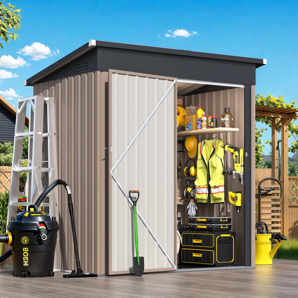 5'x3' Outdoor Storage Shed with Floor Base product image 5'x3' Outdoor Storage Shed with Floor Base product image