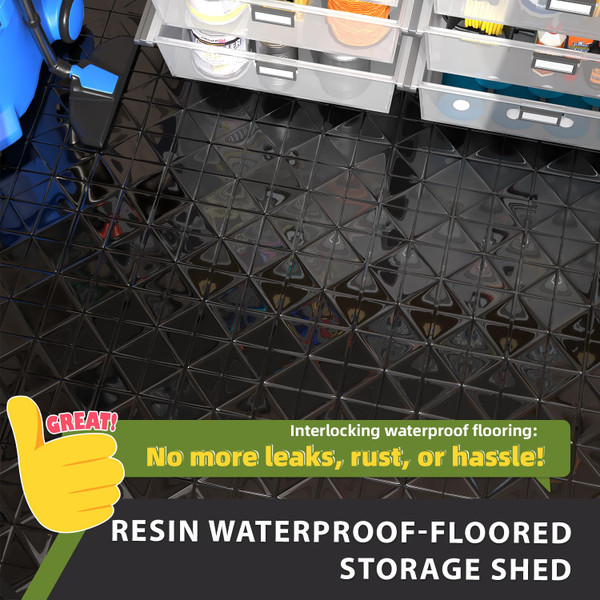 5'x3' Outdoor Storage Shed with Floor Base product image 5'x3' Outdoor Storage Shed with Floor Base product image