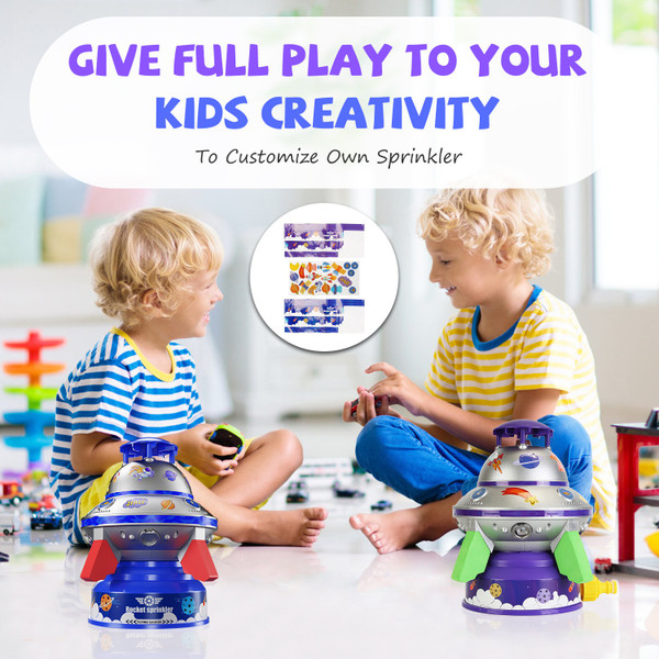 Kids' UFO Sprinkler with Adjustable Height product image Kids' UFO Sprinkler with Adjustable Height product image