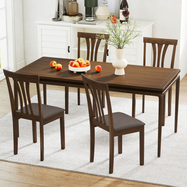 Rubber Wood Dining Chairs  (Set of 2 or 4) product image