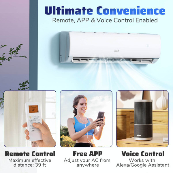 Wifi Enabled Mini Split Air Conditioner product image