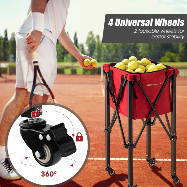 Foldable Tennis Ball Cart product image