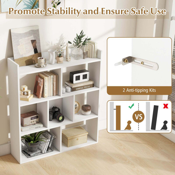 7-Cube Open Storage Shelf (1- or 2-Pack) product image