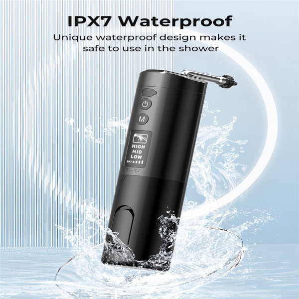 Ear Wax Removal Kit Waterproof Ear Cleaning Tool with 6 Reusable Replacement Tips Rechargeable Electric Ear Irrigation Flushing System product image