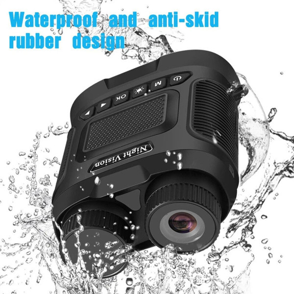 Night Vision Binoculars 8X Digital Zoom Powerful IR Illuminator 350m Range 2500mAh Lithium Battery for Outdoor Color Black product image Night Vision Binoculars 8X Digital Zoom Powerful IR Illuminator 350m Range 2500mAh Lithium Battery for Outdoor Color Black product image