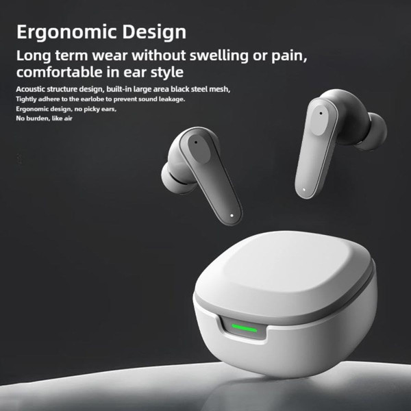 144 Language AI Translator Headphones Bluetooth 5.4 Simultaneous Interpretation Earphone Ai Voice Real Time Translator Earbuds Color Grey product image
